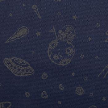 Preview: Sakura Softshell Weltall auf Dunkelblau by Swafing mit Reflektoroptik